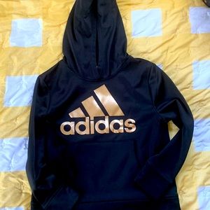 Black hoodie adidas